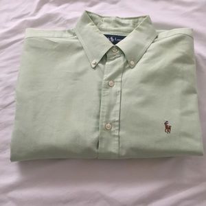 RALPH LAUREN Dress Shirt Yarmouth Green
